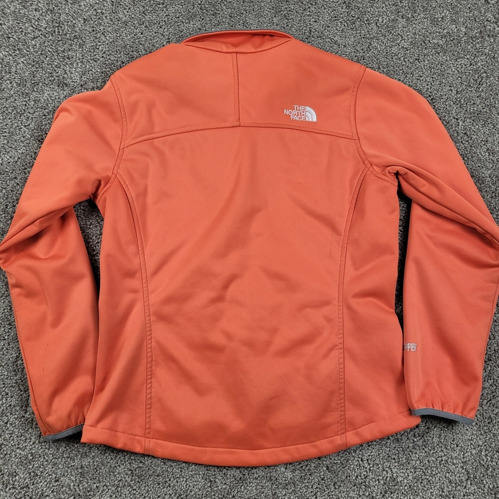 The North Face Summit Series Jacket Womens Large Orange Windstopper Softshell - Picture 6 of 13